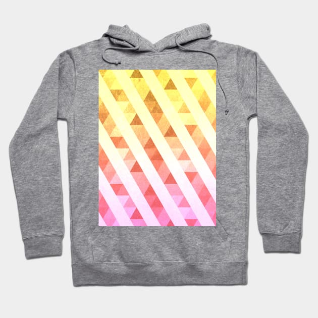 Triangles Lines Pattern Hoodie by Tobe_Fonseca